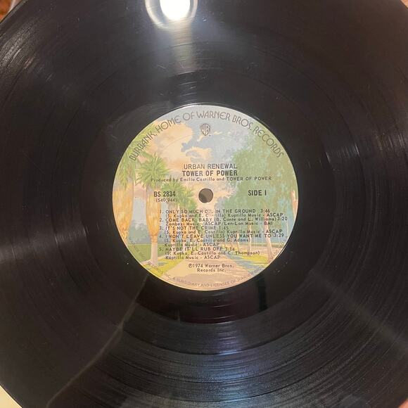 Tower Of Power - Urban Renewal LP vintage vinyl record soul - Picture 3 of 4